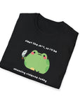 “slept like sh*t so i'll be...” ChonkFrog T-Shirt Printify