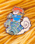 PREORDER: Nausicaa Field of Gold Pin (+FREE STICKER) Enamel Pin Preorder