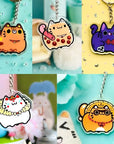 BUNDLE: 2 ChonkCat Charms Keychain