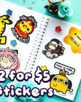 BUNDLE: 2 for $5 Stickers Sticker Bundle