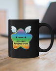 “My Last Flying Fuk” Rainbow Star Mug Printify
