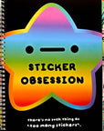 Sticker Obsession Rainbow Star Stickerbook Sticker Book