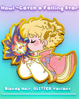 PREORDER: Blonde Howl "Catch a Falling Star" Pin (Glitter Variant) Enamel Pin