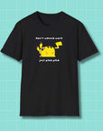 "don't wanna work. just pika pika." Pikaderp T-Shirt Printify