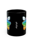 "My Last Flying Fuk" Rainbow Star Mug Printify
