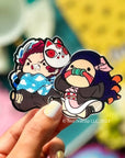 BUNDLE: 5 Demon Run Stickers Sticker Bundle