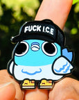 Chonk Pigeon FUK ICE Pin (CONVENTION ONLY) Enamel Pin