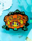 Howl's Moving Pumpkin Pin (Glow in the Dark) Enamel Pin