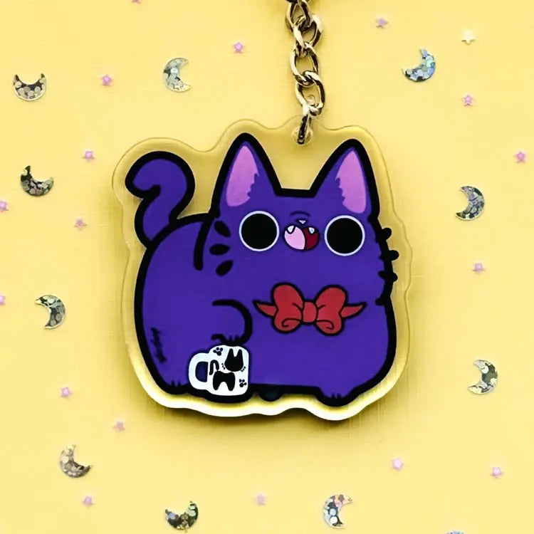 ChonkCat Jiji Charm Keychain