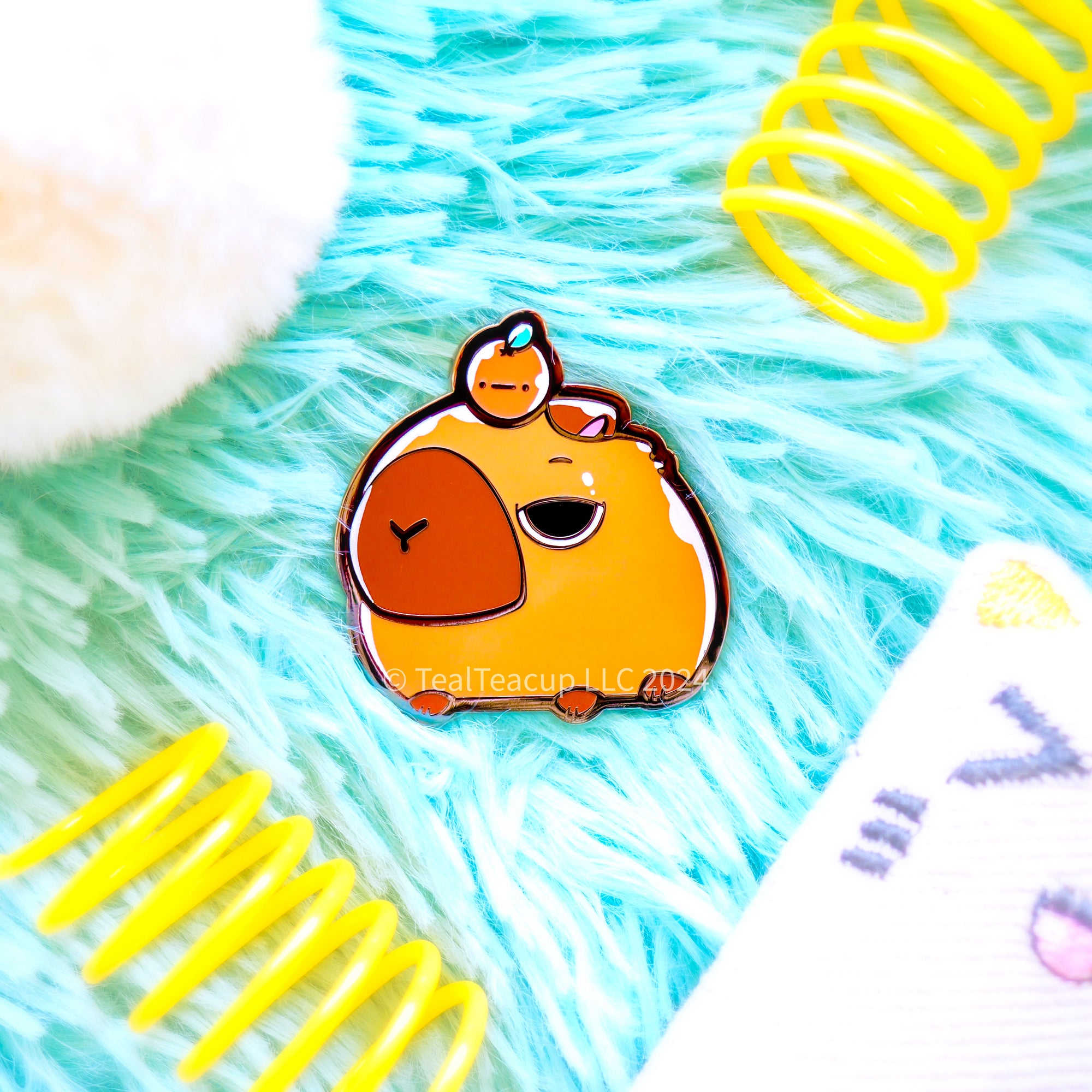 ChonkCapybara Pin Enamel Pin
