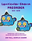 PREORDER: Chonk Derpy Tiger Planter Lenticular Charm Charms