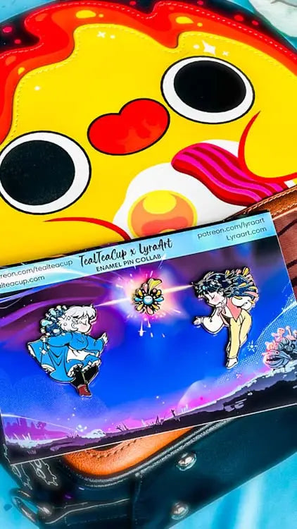 BUNDLE: Fire Demon ITA Bag + Twilight Pin Set ITA BAG