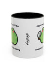 "choosing violence" ChonkFrog Knife Mug Printify