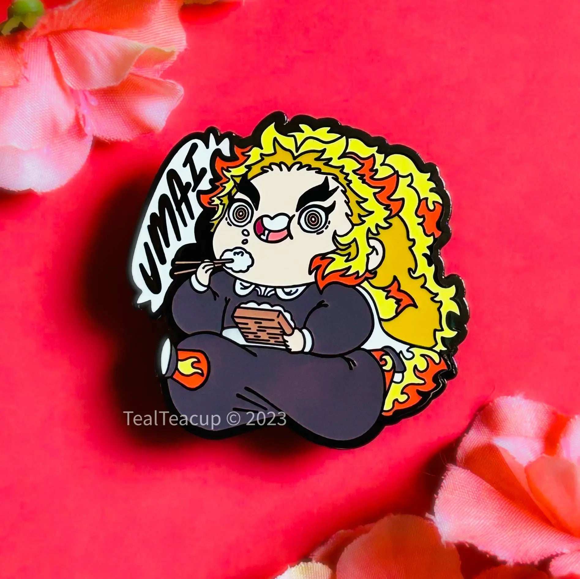 Ren-Bro-Ku "UMAI" Pin Enamel Pin