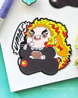 BUNDLE: 5 Demon Run Stickers Sticker Bundle