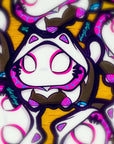 ChonkCat SpiderGwen Sticker Sticker