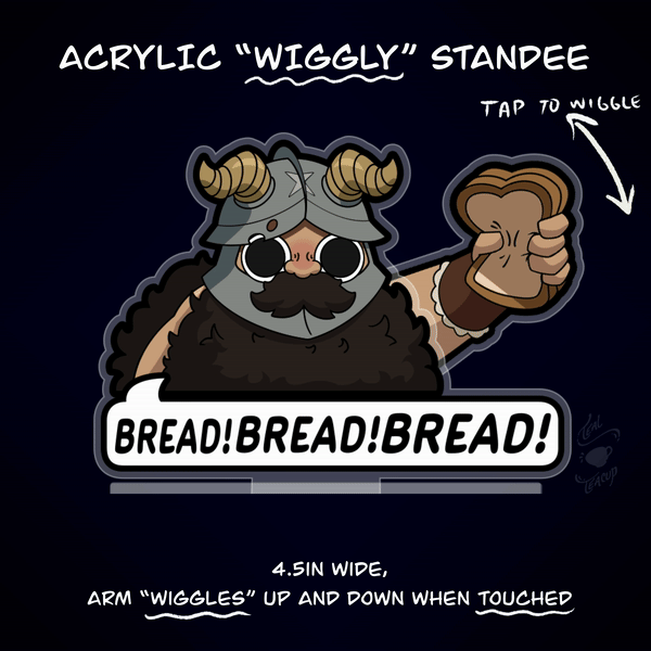 Bread! Bread! Bread! Senshi Wiggly Standee