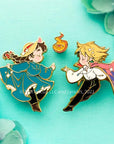 TealxLyra Collab Day Pin Enamel Pin Set