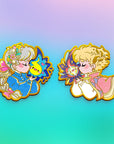 PREORDER: Blonde Howl "Catch a Falling Star" Pin (Glitter Variant) Enamel Pin