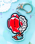 BUNDLE: AnxieTEA Pin, Sticker & Charm Enamel Pin