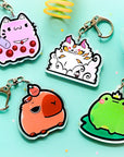 BUNDLE: 2 ChonkCat Charms Keychain