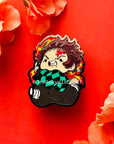 Tanji Run Fire Variant Pin Enamel Pin