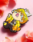 Zenny Running Pin Enamel Pin