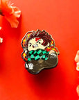 Tanji Run Fire Variant Pin Enamel Pin