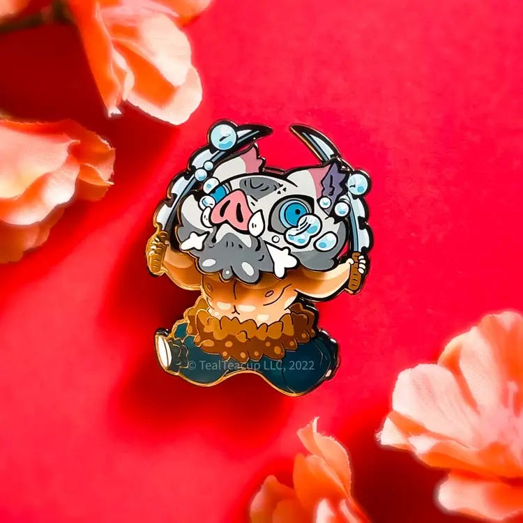 Ino-Cry (w/ Magnetic Mask) Pin Enamel Pin