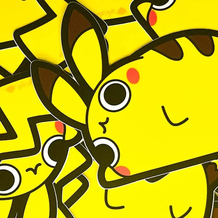 Derpachu Decal Car Decal