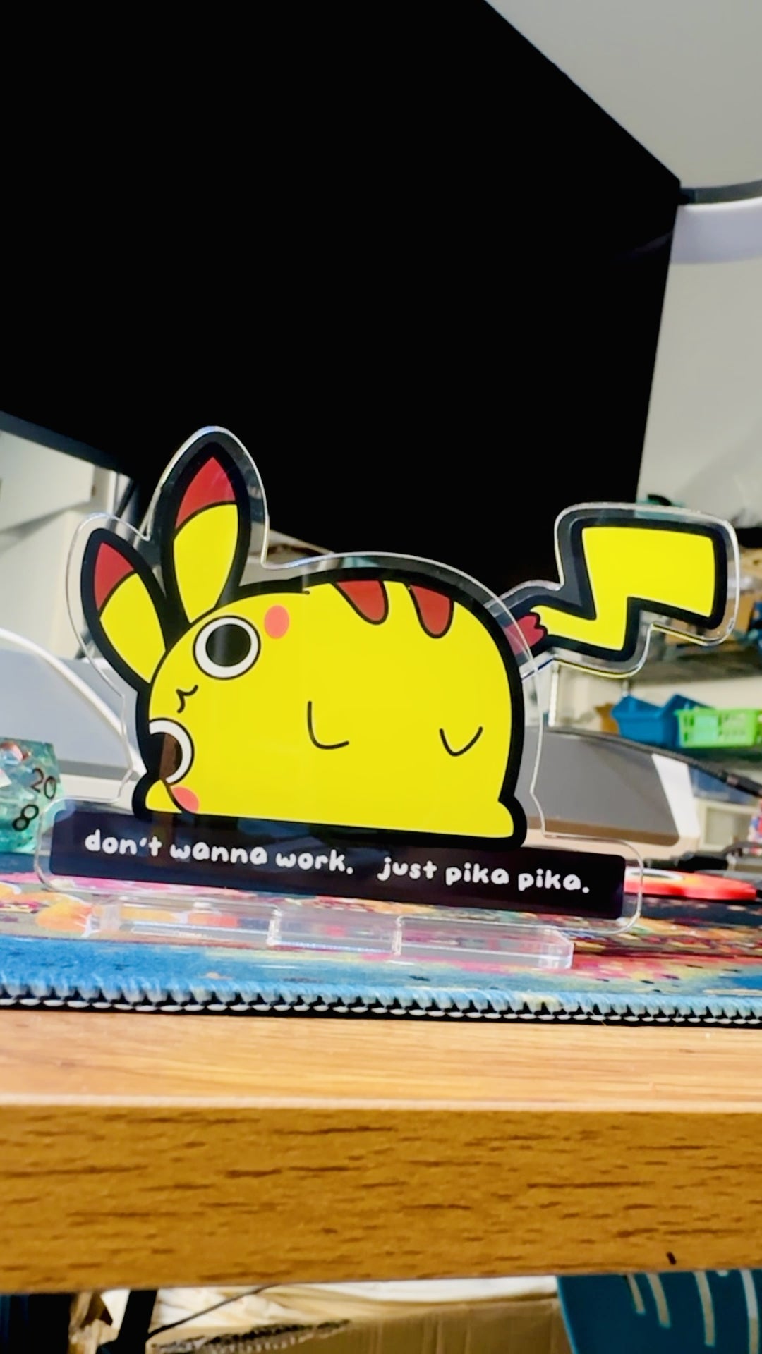 Pikaderp Standee - TealTeacup LLC