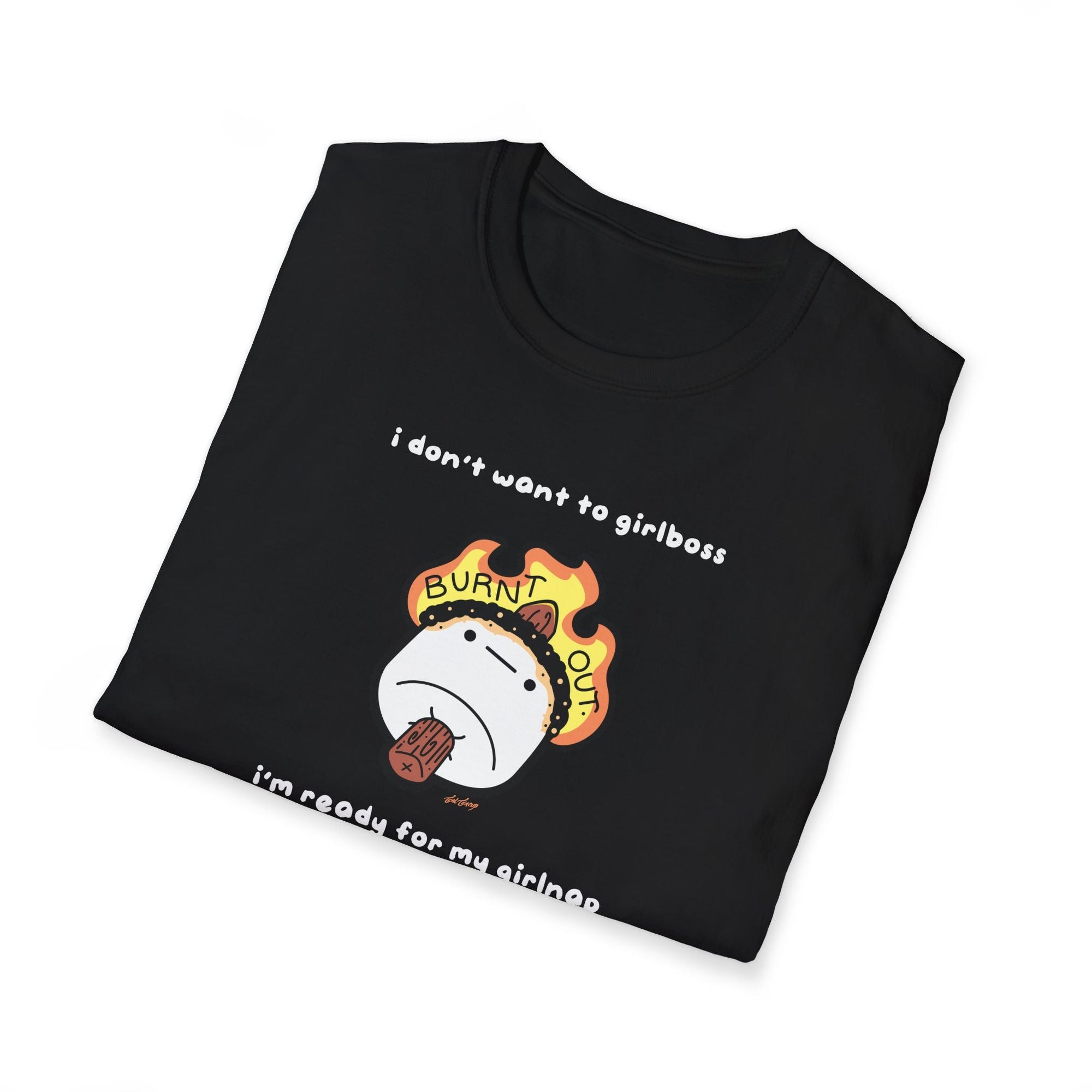 BurntOut Girlboss T-Shirt Printify