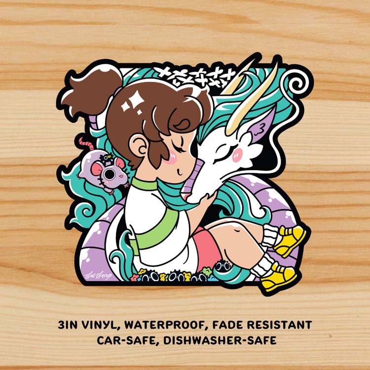 Spirited Daydream Sticker Sticker