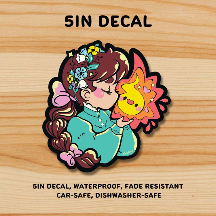 Sophie Falling Star Decal Car Decal