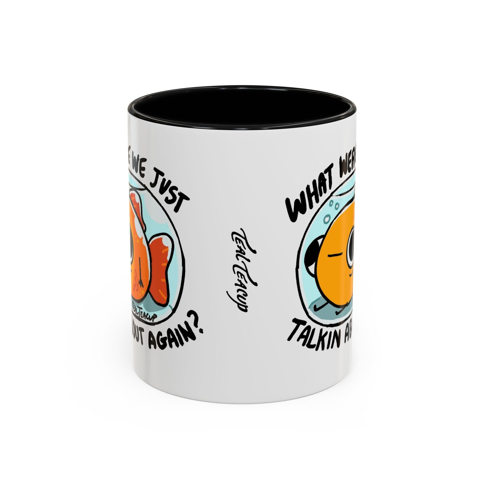 Goldfish Brain Mug Printify