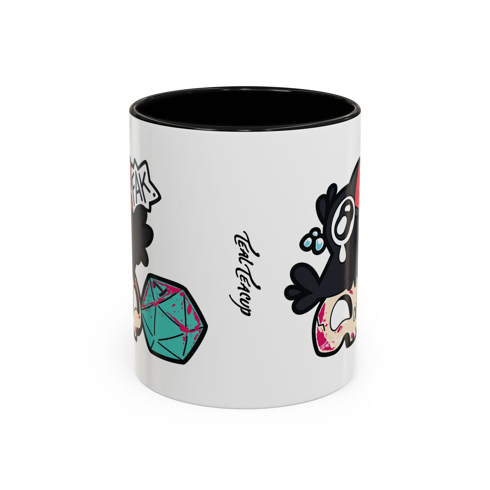 "Fak" Critical Fail ChonkCrow Mug Printify