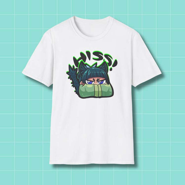 maomao商品です MaoMao Hiss T-Shirt – TealTeacup LLC
