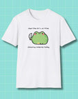 “slept like sh*t so i'll be...” ChonkFrog T-Shirt Printify