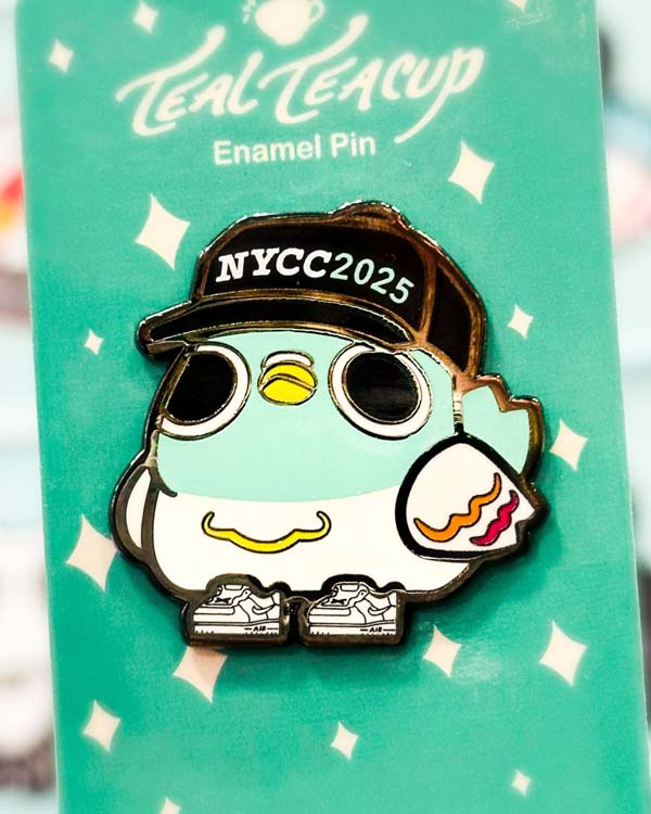 PREORDER: Chonk Pigeon “NYCC 2025” Pin Enamel Pin
