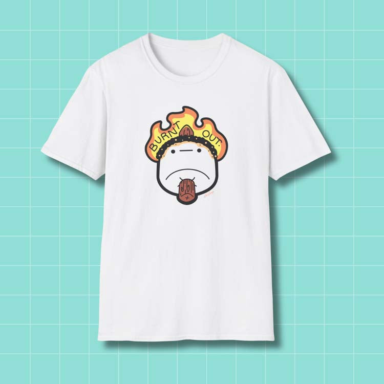 Burnt Out T-Shirt Printify