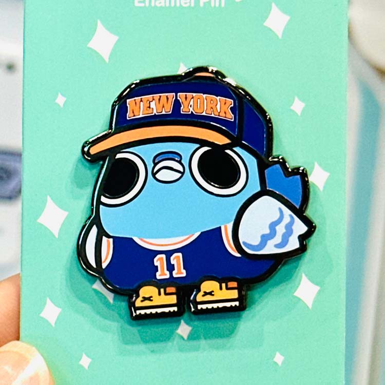 PREORDER: NYC ChonkPigeon Pin Enamel Pin
