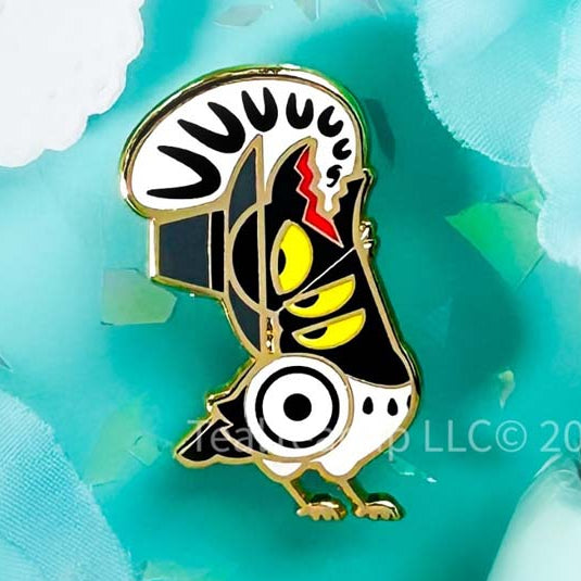 Sussie Bird “Uug” Pin – TealTeacup LLC
