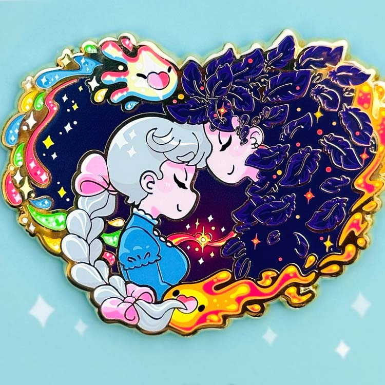 Howl &amp; Sophie Daydream Pin Enamel Pin