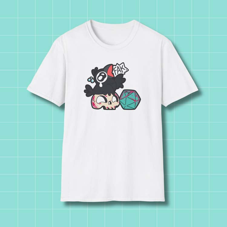 "Fak" Critical Fail ChonkCrow T-Shirt Printify