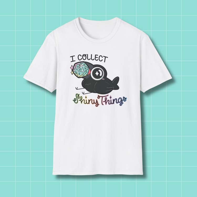 Shiny Things ChonkCrow T-Shirt Printify