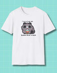 "I survive on boba and trash" Chonk Trash Panda T-Shirt Printify