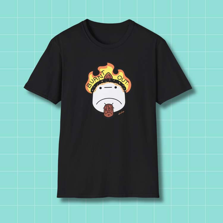 Burnt Out T-Shirt Printify