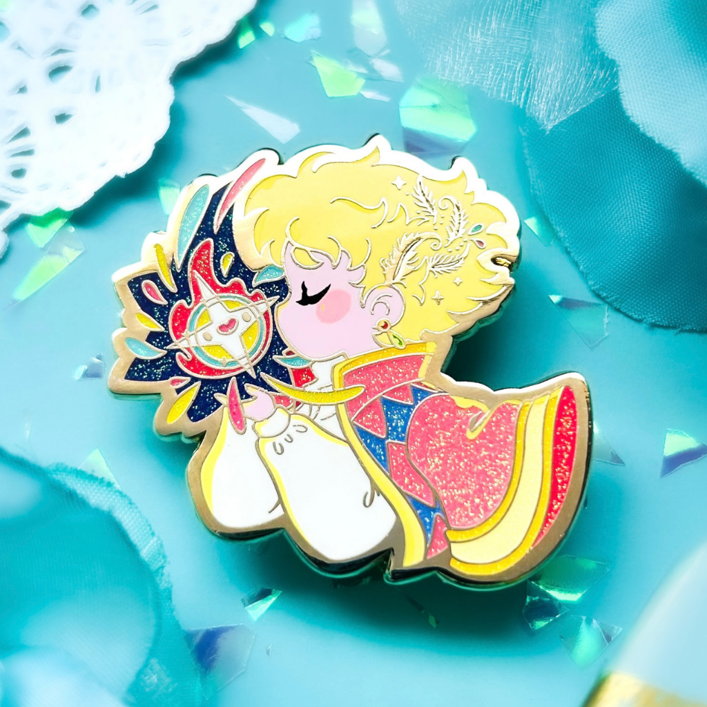BUNDLE: Howl & Sophie Falling Heart Pins Enamel Pin