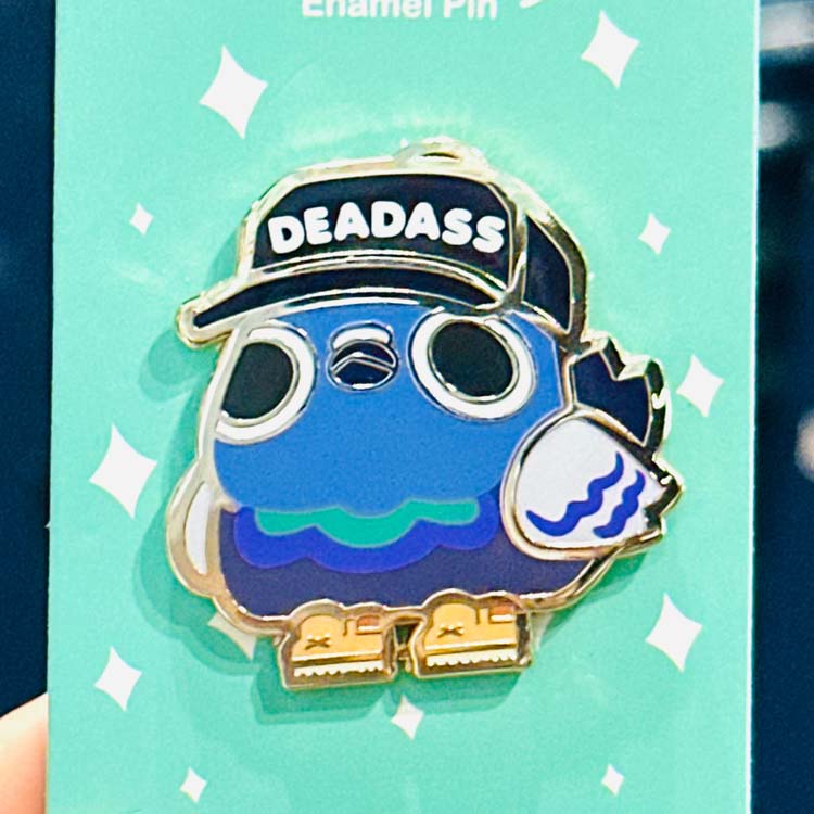 PREORDER: DEADASS ChonkPigeon Pin Enamel Pin