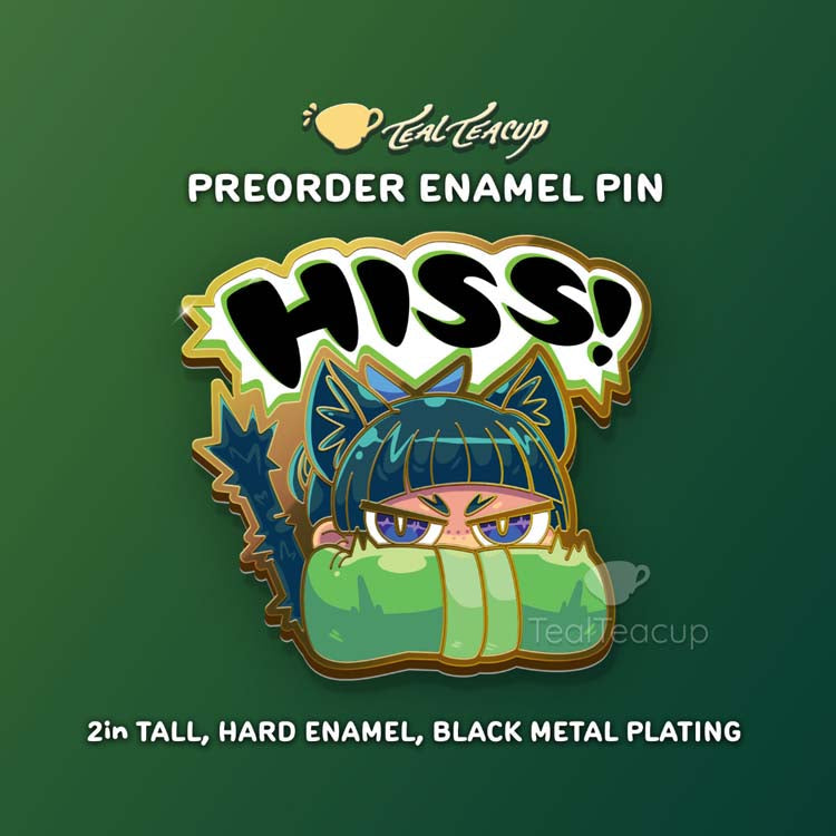 PREORDER: MaoMao HISSSS Pin Enamel Pin